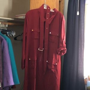 ALLEGRA K UTILITY DRESS